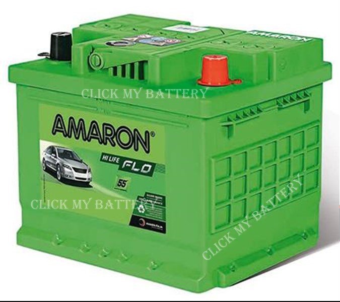 AMARON -FLO -AAM-FL-550114042 (DIN50) (50 AH) 60MONTHS WARRANTY (30M FOC + 30M PRO RATA)