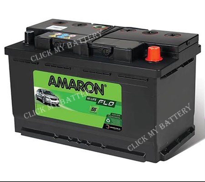 AMARON FLO- AAM-FL-580112073(DIN80) (80AH) 60MONTHS WARRANTY (30M FOC 30M PRO RATA)