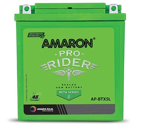 AMARON-AAM-ABR-PR-12APBTX50(5LB) 5AH 48MONTHS WARRANTY (24M FOC + 24M PRO RATA)