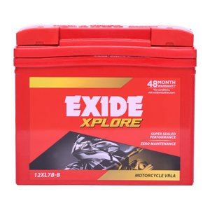 EXIDE-FXL8-12XL7B-B (7AH) 48MONTHS WARRANTY (24M FOC + 24M PRO RATA)
