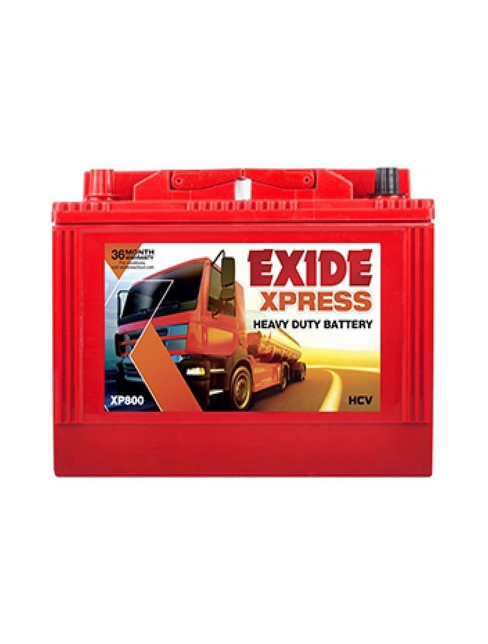 EXIDE -XPRESS: XP800 80AH 42MONTHS WARRANTY (24M FOC + 18M PRO RATA)