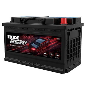 EXIDE – AGMi: AGMIDIN80 (80AH) 48MONTHS WARRANTY (24M FOC + 24 PRO RATA)-NEW