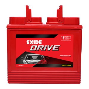 EXIDE –DRIVE : DRIVE700RF(65AH) -36MONTHS WARRANTY (18MFOC+18M PRO RATA)