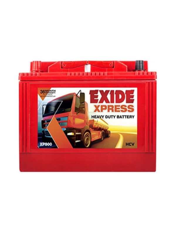 EXIDE - FXP5-XP800 80AH 36MONTHS WARRANTY (18M FOC + 18M PRO RATA)