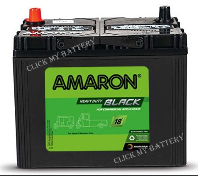 AMARON BLACK AAM-BL-0BL600LMF(60AH) 18 MONTHS FREE REPLACEMENT