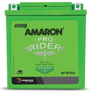 AMARON-AAM-ABR-PR-12APBTX50(5LB) 5AH 48MONTHS WARRANTY (24M FOC + 24M PRO RATA)