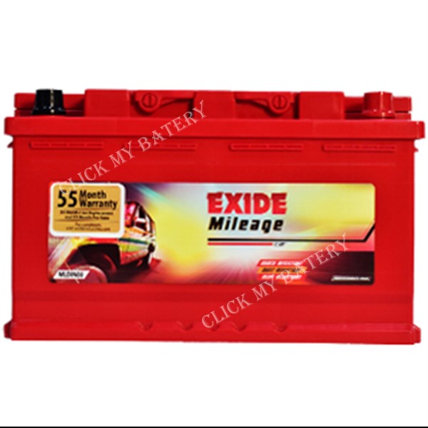 EXIDE - FML0-MLDIN80 80AH 55MONTHS WARRANTY (30M FOC + 25M PRO RATA)